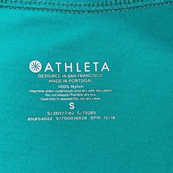 Athleta Foothills Tank Small Seafoam Workout Top - Picture 9 of 9